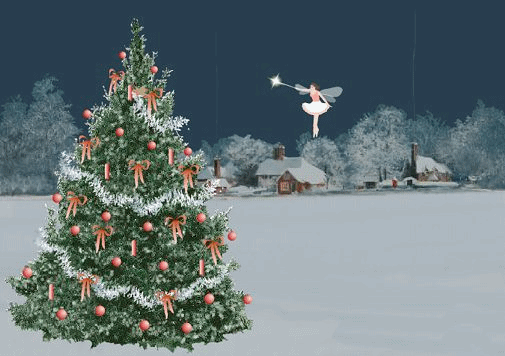 Imágenes de feliz navidad con animación